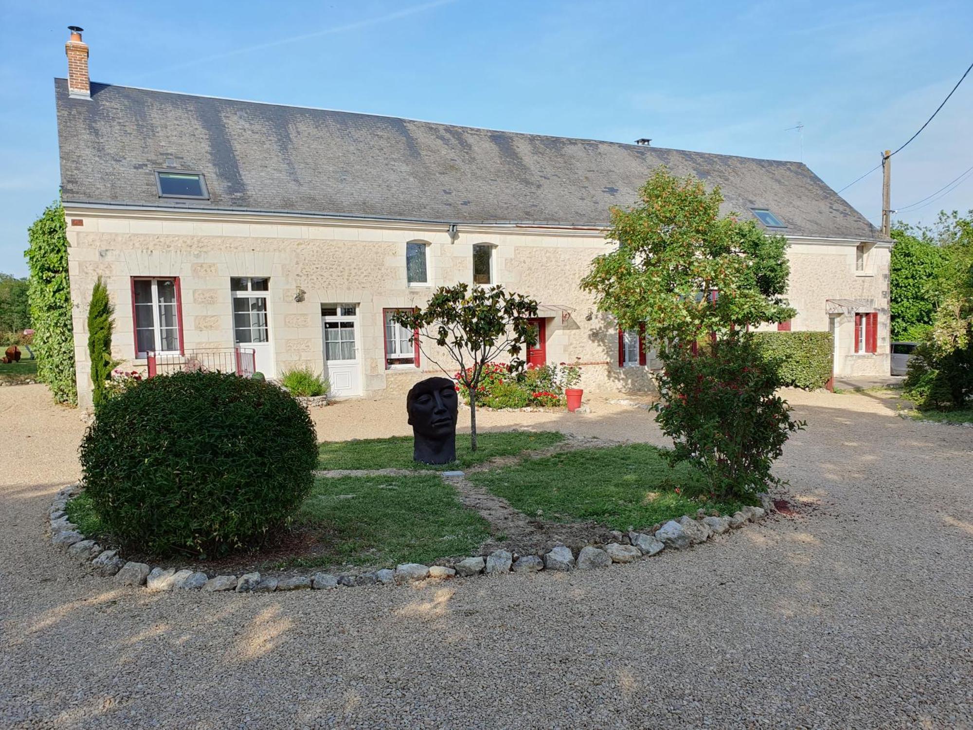 Au Domaine Du Bois Joubert Bed and Breakfast Luzillé Eksteriør billede